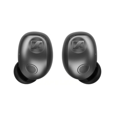 Sennheiser MOMENTUM True Wireless 5 Graphite: auriculares vistos de frente