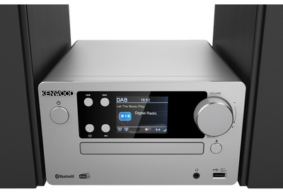 Microcomponente Kenwood M-725DAB CD-Player, USB, Bluetooth, Radio FM
