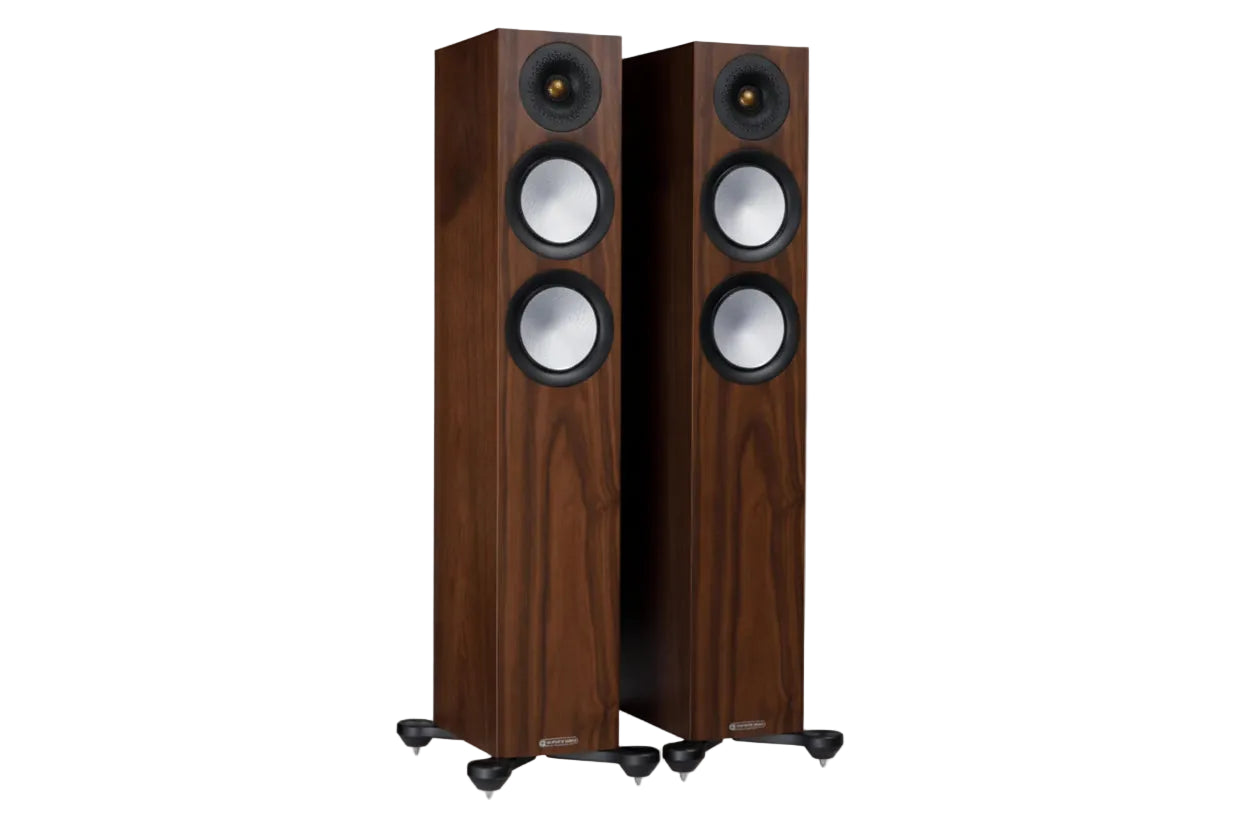Parlantes Columnas Silver 200 Monitor Audio Walnut