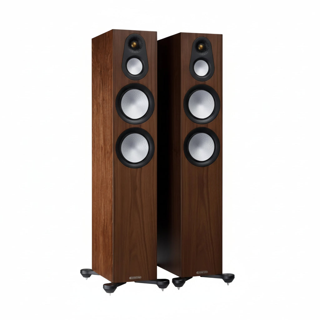 Parlantes Columnas Silver 300 Monitor Audio Walnut