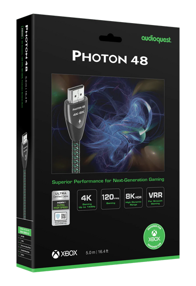 Cable HDMI Audioquest Photon 4K/8K 48gbps e-ARC 120 FPS Gaming