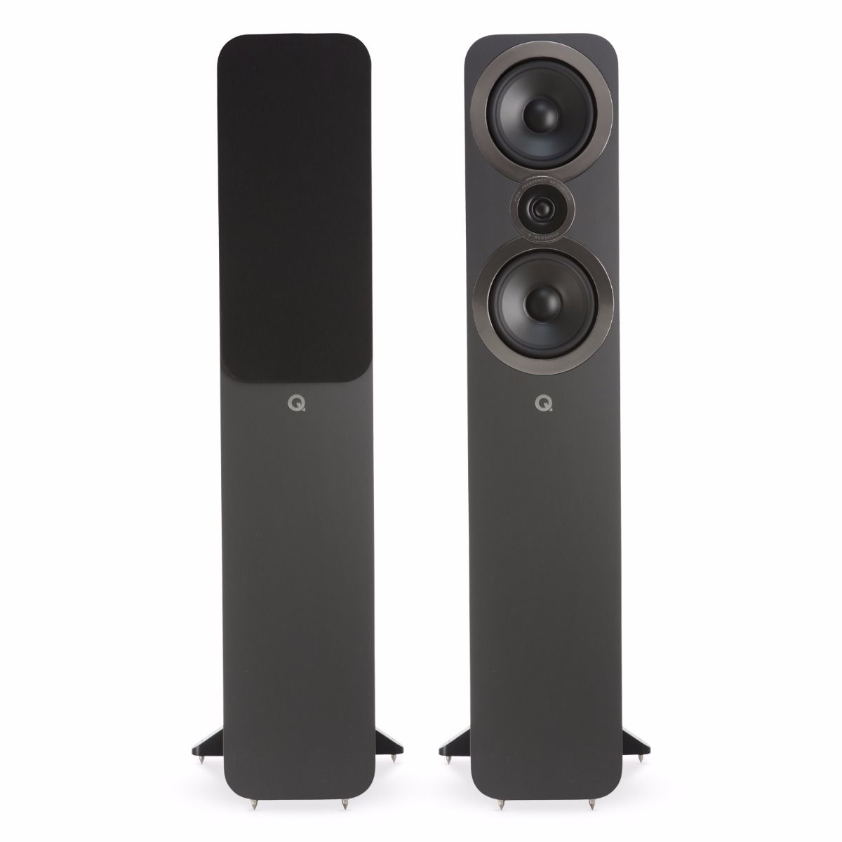 Parlantes Columnas Q3050i Q Acoustics Gris Grafito Columnas