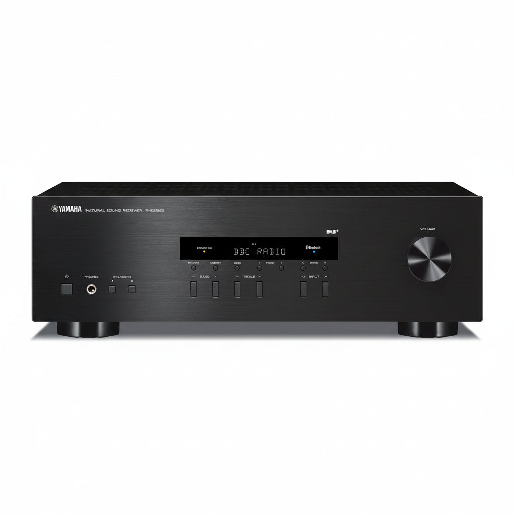 Kit Yamaha Parlantes NS-F51 Columnas + Yamaha Receiver Estéreo R-S202D Bluetooth AM/FM