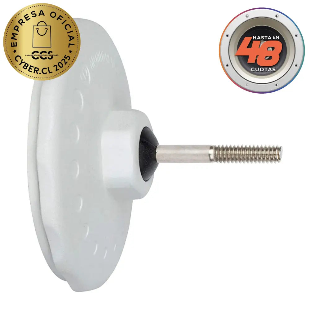 Soporte para satelitales Masm Mount Radius Bronze mass Monitor Audio Blanco soportes parlantes