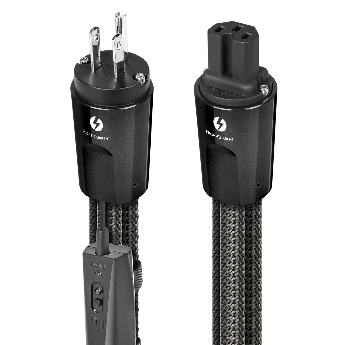 AudioQuest Thunder High Current cable de poder 1 m enchufe US y conector IEC C15