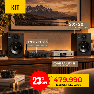 Kit Fosi Merak (CD) + FOSI BT30D + Cambridge SX-50