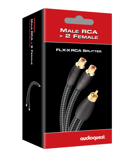Convertidor FLX-X RCA (Macho - 2 Hembras)