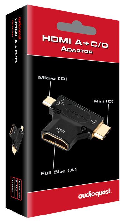 Extensor o copla HDMI A C/D 4K/8K Audioquest