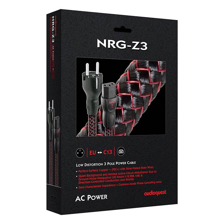 Cable de Poder NRG-Z3 EU-C13 PSC Audioquest