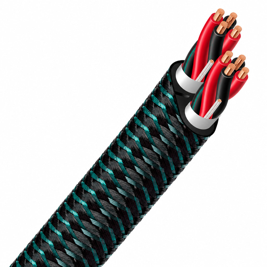 Cable para parlantes por metro Rocket 88 DBS Bi-Cableado - Bi-Amplificado Audioquest