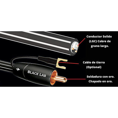 Cable para Subwoofer Black Lab LGC Audioquest